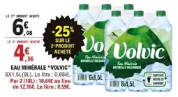 E.Leclerc Eau Minérale “Volvic” offre