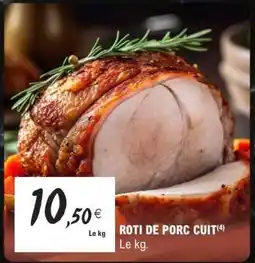 E.Leclerc ROTI DE PORC CUIT offre