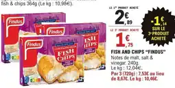 E.Leclerc FISH AND CHIPS “FINDUS” offre