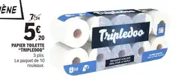 E.Leclerc PAPIER TOILETTE “TRIPLEDOO” offre