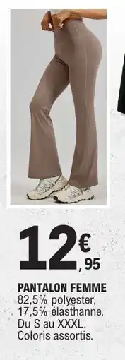 E.Leclerc Pantalon femme offre