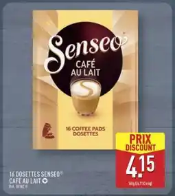 ALDI 16 Dosettes Senseo Café au Lait offre
