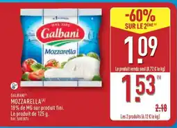 ALDI GALBANI Mozzarella offre