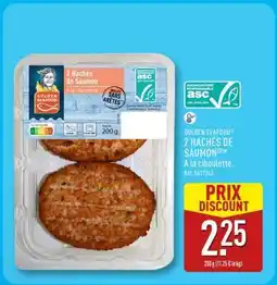 ALDI 2 Hachés de Saumon offre