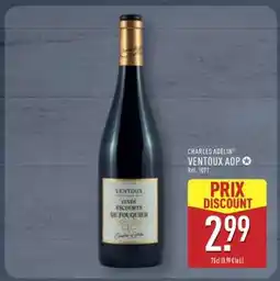 ALDI CHARLES ADELIN VENTOUX AOP offre