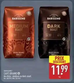 ALDI BARISSIMO CAFÉ GRAINS offre
