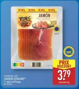 ALDI TESOROS DEL SUR JAMBON SERRANO offre