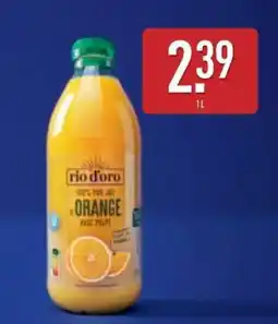 ALDI rio d'oro 100% pur jus Orange avec pulpe offre