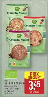 ALDI Muesli Bio crunchy offre