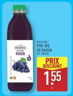 ALDI Rio D'Oro Pur Jus de Raisin offre