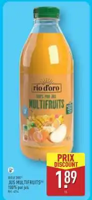 ALDI RIO D'ORO JUS MULTIFRUITS offre