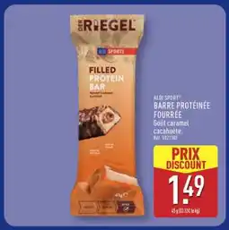 ALDI ALDI SPORT BARRE PROTÉINÉE FOURRÉE offre