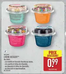 ALDI MILSANI CRÈME DESSERT offre