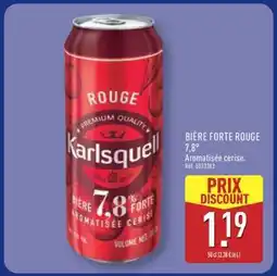 ALDI BIÈRE FORTE ROUGE offre