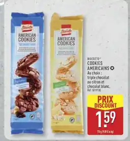ALDI BISCOTTO COOKIES AMÉRICAINS offre