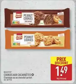 ALDI Biscotto Cookies aux Cacahuètes offre
