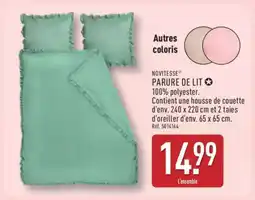 ALDI PARURE DE LIT offre