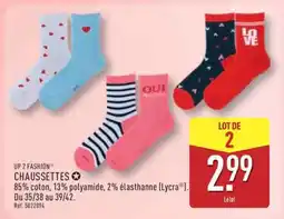 ALDI Chaussettes offre