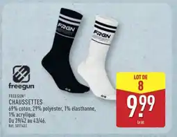 ALDI FREEGUN CHAUSSETTES offre