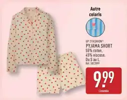 ALDI PYJAMA SHORT offre