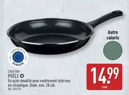 ALDI CROFTON POÊLE offre