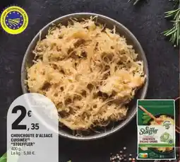 E.Leclerc CHOUCROUTE D'ALSACE CUISINÉE STOEFFLER offre