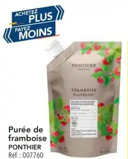 METRO Purée de framboise ponthier offre