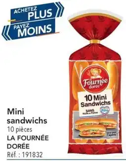 METRO Mini sandwichs la fournée offre