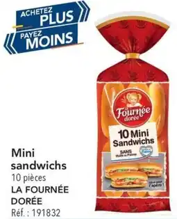 METRO Mini sandwichs la fournée offre