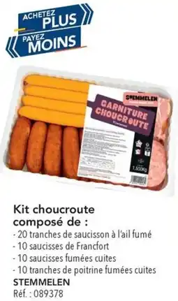METRO Kit choucroute offre