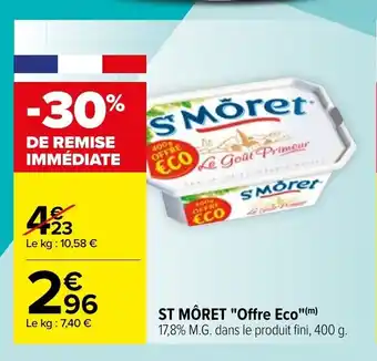 Carrefour ST Moret "Offre Eco" offre