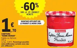 E.Leclerc Express Confiture bonne maman offre