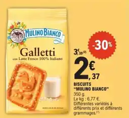 E.Leclerc Express Biscuits mulino bianco offre