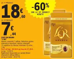 E.Leclerc Express Café en grains l'or offre