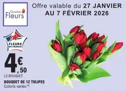 E.Leclerc Express Bouquet de 12 tulipes offre
