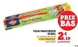 Super U Albal film fraicheur offre