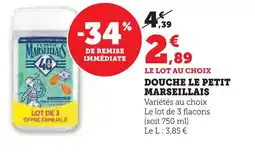 Super U Le petit marseillais douche offre