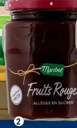Lidl Maribel confiture intense fruits rouges offre