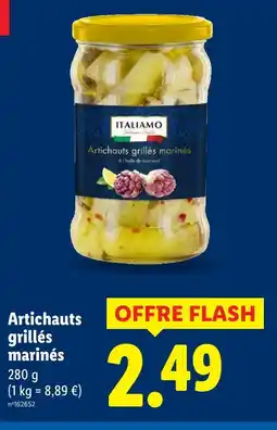 Lidl Italiamo artichauts grillés marinés offre