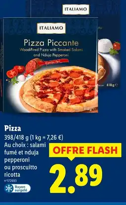 Lidl Italiamo pizza offre