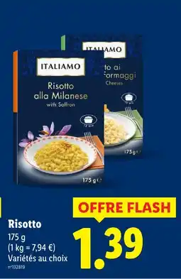 Lidl Italiamo risotto offre