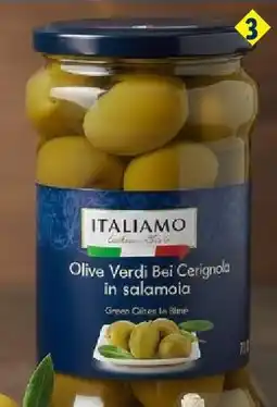Lidl Italiamo olives vertes bella di cerignola offre