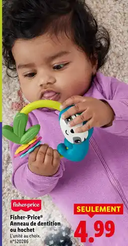 Lidl Disher-price anneau de dentition offre