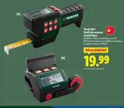 Lidl Parkside outil de mesure numérique offre