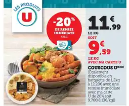 U Express U couscous offre