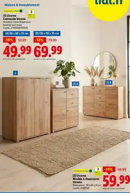 Lidl Livarno commode verona offre