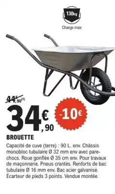 E.Leclerc Brico Brouette offre
