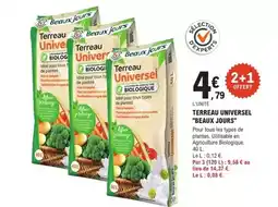 E.Leclerc Brico Tous - terreau universel beaux jours offre