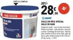 E.Leclerc Brico Mapei - colle en pâte spécial salle de bain offre