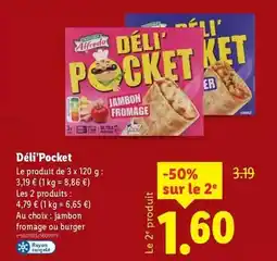Lidl Trattoria alfredo - déli'pocket offre